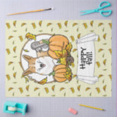 Papier Mousseline Automne Pembroke Welsh Corgi (rouge 1) Citrouille (Artisanat)