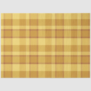 Papier Mousseline Automne Plaid Series Design 11