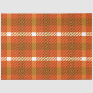 Papier Mousseline Automne Plaid Series Design 15
