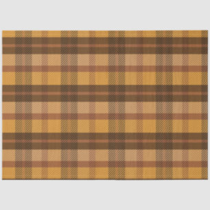 Papier Mousseline Automne Plaid Series Design 17