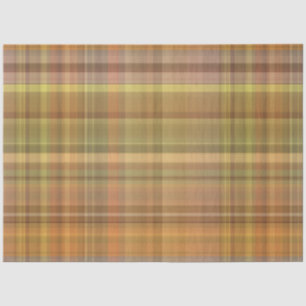 Papier Mousseline Automne Plaid Series Design 21