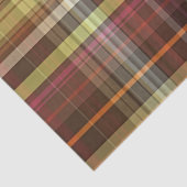 Papier Mousseline Automne Plaid Series Design 24 (Détail)