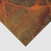 Papier Mousseline Automne profond Terre riche automne Abstrait (Détail)