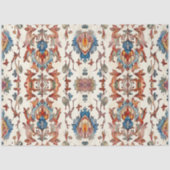 Papier Mousseline Automne Rustique Avec Découpage Bleu (Recto)