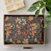 Papier Mousseline Automne Vintage (Cadeau)