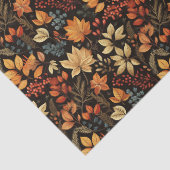 Papier Mousseline Automne Vintage (Détail)