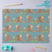 Papier Mousseline Automne Woodland Series Design 4 (Artisanat)