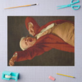 Papier Mousseline Autoportrait, Yawning par Joseph Ducreux (Artisanat)