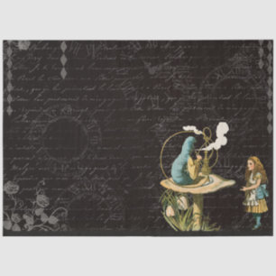 Papier Mousseline Autre Alice au pays des merveilles Conception de s