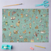 Papier Mousseline Autre Alice au pays des merveilles Conception de s (Artisanat)