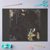 Papier Mousseline Autre Alice au pays des merveilles Conception de s (Artisanat)