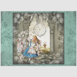 Papier Mousseline Autre Alice au pays des merveilles Conception de s