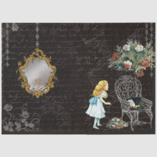 Papier Mousseline Autre Alice au pays des merveilles Conception de s