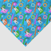 Papier Mousseline autre fête de la piscine Parson Jack Russell Terri (Détail)