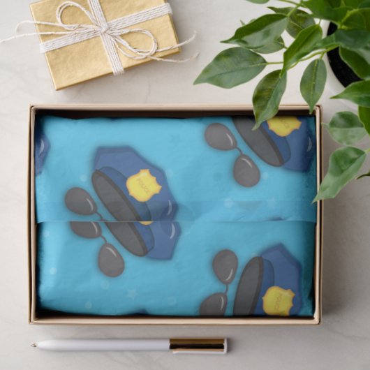 Papier Mousseline Autres séries policières Conception 16 (Cadeau)