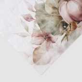 Papier Mousseline Autumn Pumpkins and Flowers Fall Pattern Decoupage (Détail)