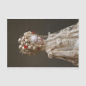 Papier Mousseline Avant-Garde Gothique Baroque Femme Découpage Rig 1 (Recto)