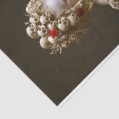 Papier Mousseline Avant-Garde Gothique Baroque Femme Découpage Rig 1 (Détail)