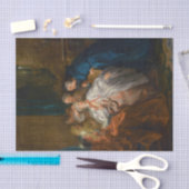 Papier Mousseline Avant le bal de Jean-François de Troy (Artisanat)