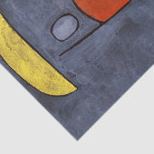 Papier Mousseline Avec un parapluie de Paul Klee, Art Abstrait (Détail)