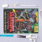 Papier Mousseline Aventures dans l'obscurité #9, couverture d'horreu (Artisanat)