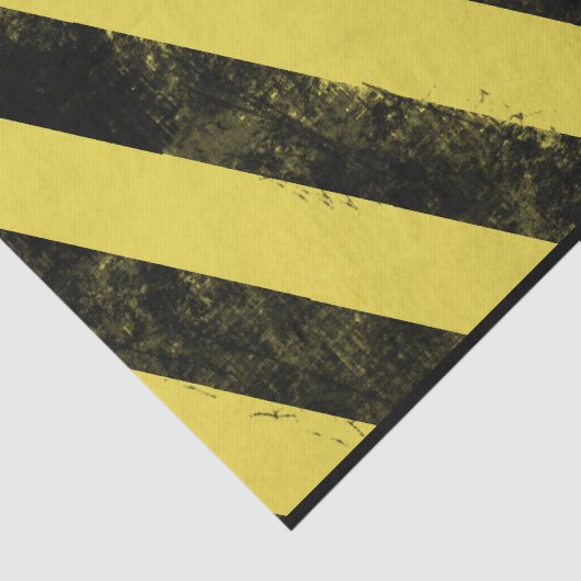 Papier Mousseline Avertissement détruit (Détail)