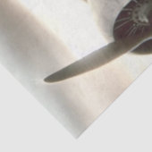 Papier Mousseline Aviateur fantôme au coucher du soleil - Découpage (Détail)