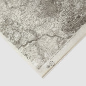 Papier Mousseline Avignon, orange (Détail)