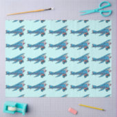 Papier Mousseline Avion: Biplane (Artisanat)