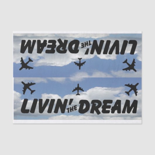 Papier Mousseline Avion en papier (Recto)