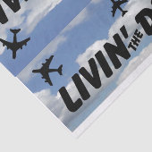 Papier Mousseline Avion en papier (Détail)