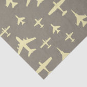 Papier Mousseline Avions à thème de l'aviation aéronautique (Détail)