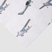 Papier Mousseline Avions Cessna (Détail)