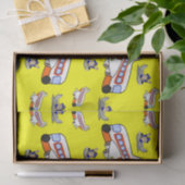 Papier Mousseline Avions décoratifs en papier de tissu (Cadeau)