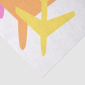 Papier Mousseline Avions Voyage Pilote de vol Amusant (Détail)