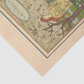 Papier Mousseline Avril par Eugene Grasset (Détail)