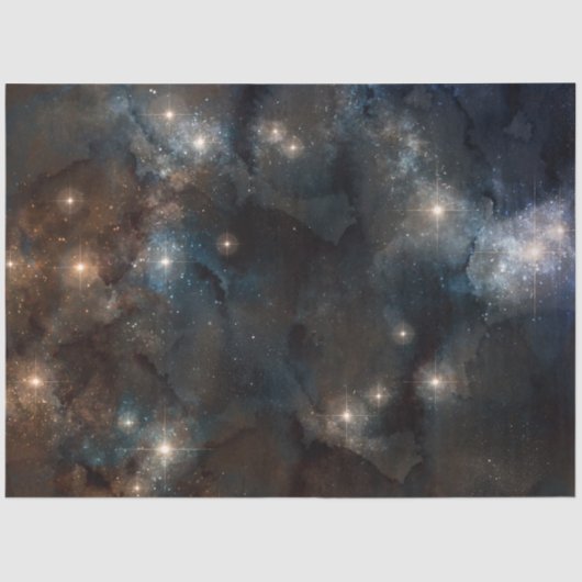 Papier Mousseline Awash with Stars Series Design 12 (Recto)