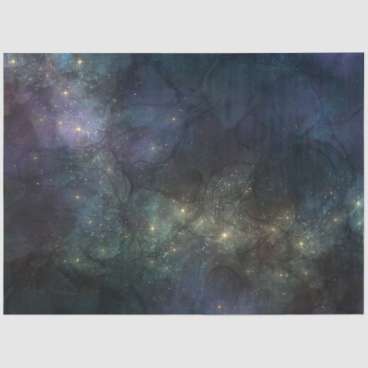 Papier Mousseline Awash with Stars Series Design 6 (Recto)