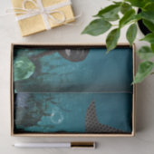 Papier Mousseline Awesome requin-taupe (Cadeau)