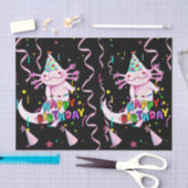 Papier Mousseline Axolotl (Artisanat)