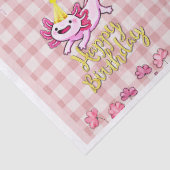 Papier Mousseline Axolotl (Détail)