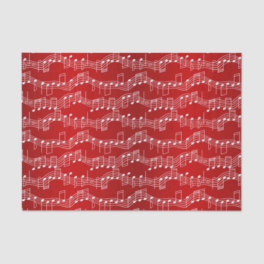 Papier Mousseline Ayez Noël musical (Recto)