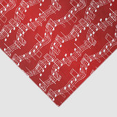 Papier Mousseline Ayez Noël musical (Détail)