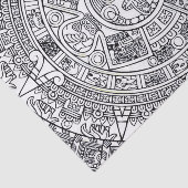 Papier Mousseline AZTEC OU MEXICA mexicaine (Détail)