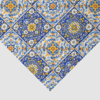 Papier Mousseline Azulejo Breeze Tissue 