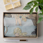 Papier Mousseline Azulina par Florence Anderson (Cadeau)