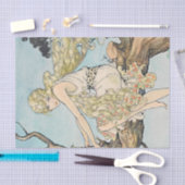 Papier Mousseline Azulina par Florence Anderson (Artisanat)