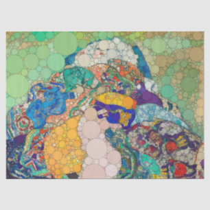 Papier Mousseline Baby, Berceau par Après Gustav Klimt