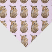 Papier Mousseline Baby Deer Fawn (Détail)