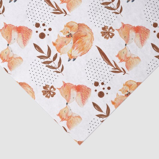 Papier Mousseline Baby Fox (Détail)